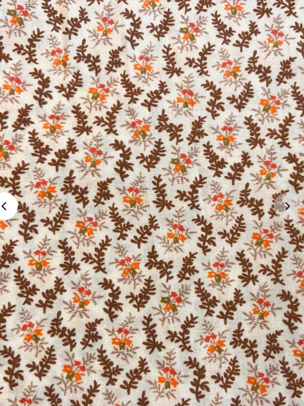 Doen Hadley Dress in Cream Winter Ditsy - Picture 6 of 11